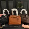 Miu's 2025 Retro Large-Capacity Shell Handbag: Fashionable, Versatile Tote & Briefcase