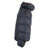 Moncler MONTCLA GIUBBOTTO Inside Logo Embroidered Line Hoodie Down Jacket 0 blackUsed
