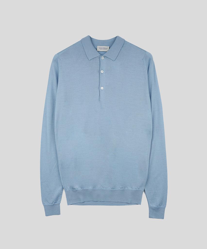 Jonseumedeulli Belper Merino Wool Polo Shirt Knit Heritage Two 12 Colors