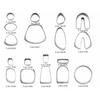 Clay Tools Set Polymer Clay Earring Making Kit Stainless Steel Cutter Mold Handmade Pottery Ceramic Craft Jewelry Diy Supplies