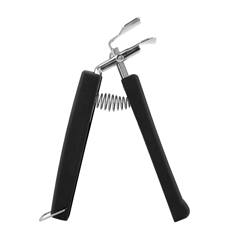 

Многофункциональный антиожоговый держатель для миски, зажим для посуды, кухонный инструмент из нержавеющей стали (черный) чёрный