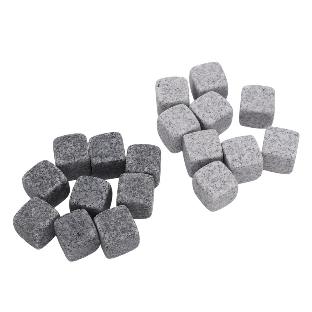 Whiskey Stones Set Reusable Non Diluting Chilling Cooling Wine Beverage Whiskey Rocks Gift Box 2 Sets