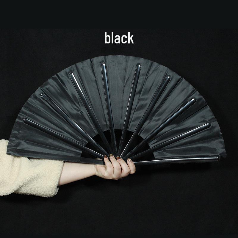 Red Tai Chi & Kung Fu Performance Fan - Children's Dance & Magic Stage Prop