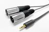 Vivolink 3.5mm - 2x XLR / Cable 2m