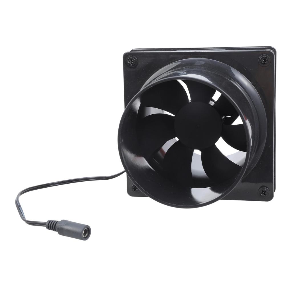 12cm In Line Air Blower 5V Ventilation Blower In Line Marine Bilge Strong Engine Ventilation Fan with Speed Controller