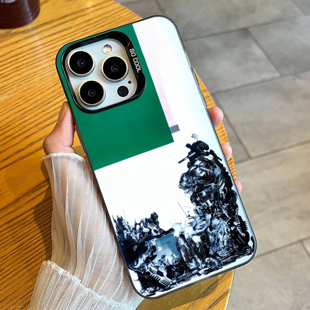 My New Band Believe Black Midi Phone Case For iPhone 16 17 15 14 12 13 Pro Max Black Candy Matte Shockproof Cover