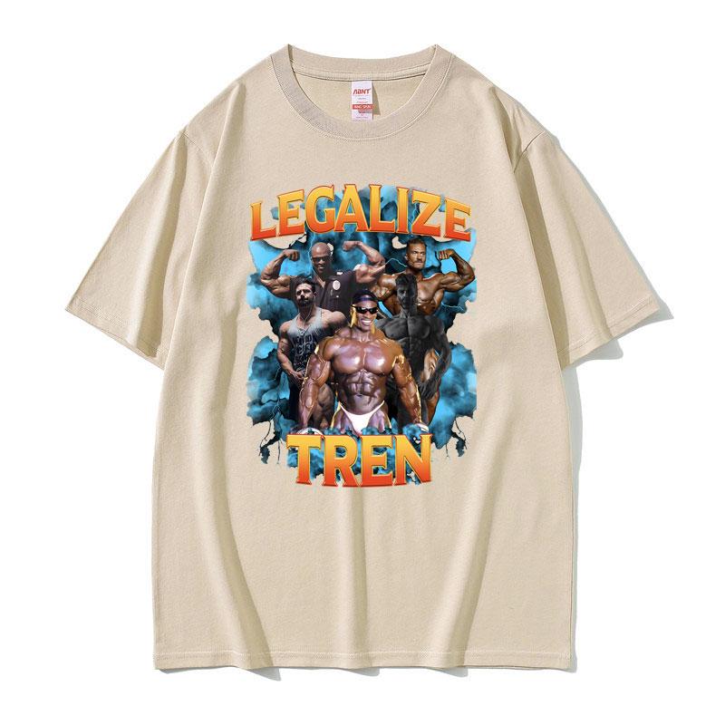 

2025 Summer Legalize Tren Funny Graphic Tshirt Summer Men Women Casual Loose Short Sleeve 100 Pure Cotton Printed Tshirt Y2k 4XL