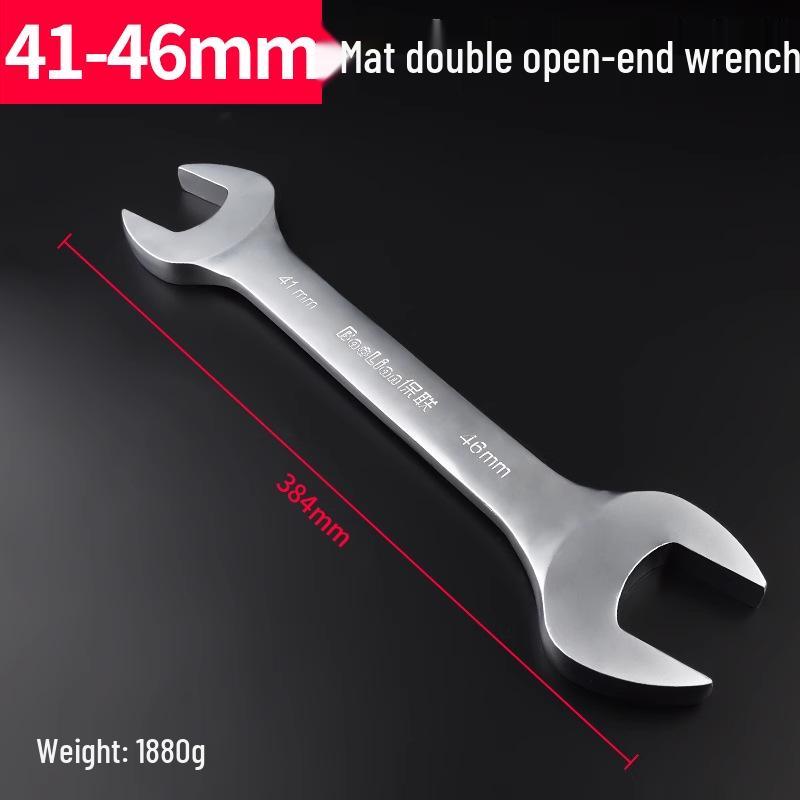 Doppelkopf-Maulschlüssel-Set - Polierte Oberfläche, Kleines Werkzeugset für Zuhause, 8-10mm Steckschlüssel-Helfer