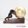 Modern Nordic Minimalist Resin Sculpture Greek Mythology Abstract Figure Home Decor Art Piece Living Room