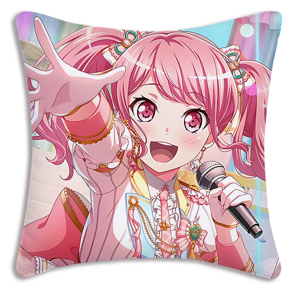 Pillow B-BangS Anime D-DreamS Covers Cartoon Sofa Decorative Home Double-sided Printing Short Plush Cute Cushion Cover