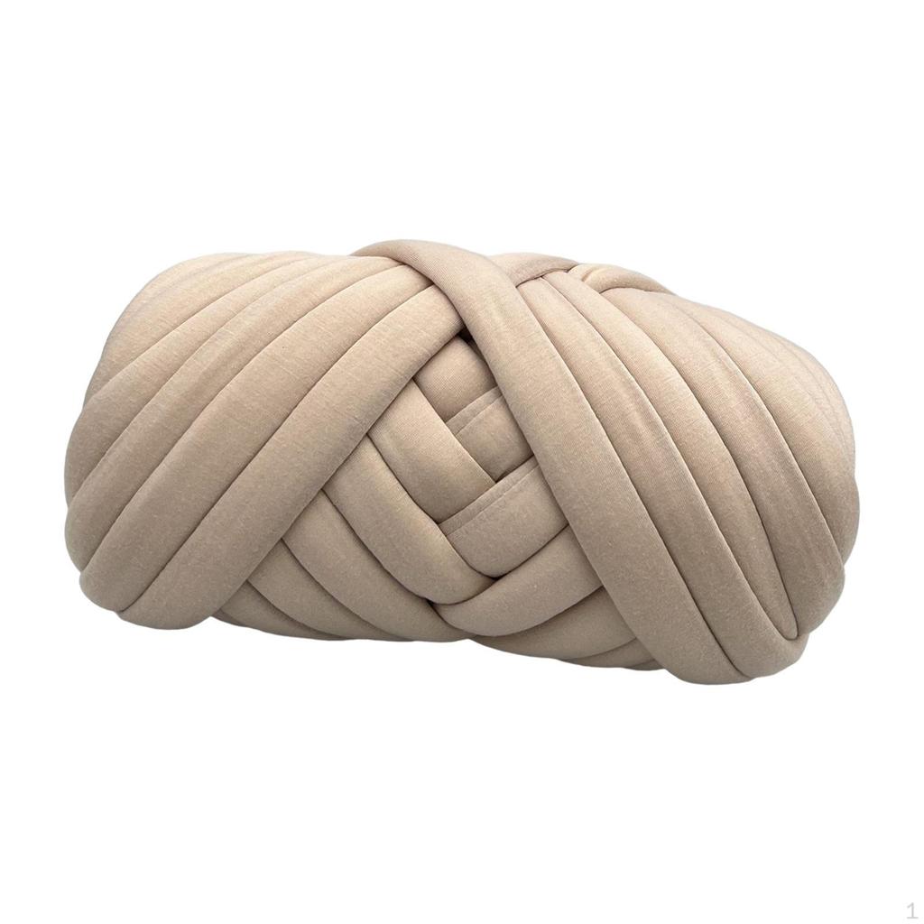 Chunky Yarn, Breathable Soft Polyester Durable Hand Knitting for Blanket Crocheting Pillow Tapestry