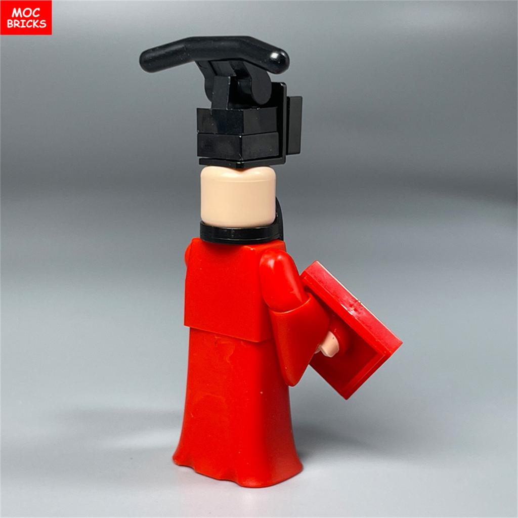 MOC Bricks Chinese Dragon New Year Gift God Of Wealth 4cm Figure Educationlal Building Blocks Kids Toys