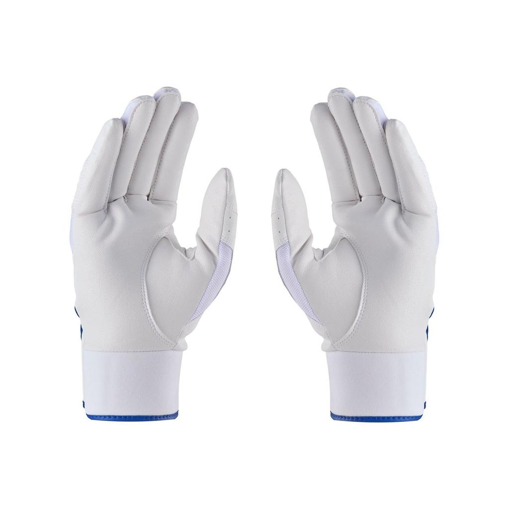 UNDER ARMOUR UA Clean Up Pro Batting Gloves 6001312 White Royal Metallic Gold Size S Pair