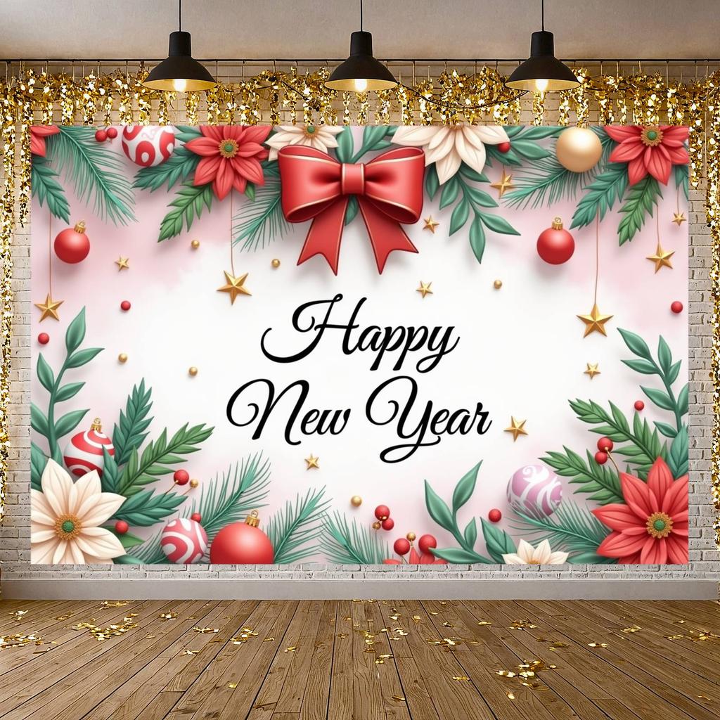Festive Banner Holiday Celebration Banner New Year Decoration Festive Design Event Banner For Festive Gathering Winter Festival