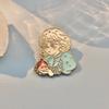 Adorable Cartoon Character Brooch Creative Anime Design Cute Metal Pin For All Ages