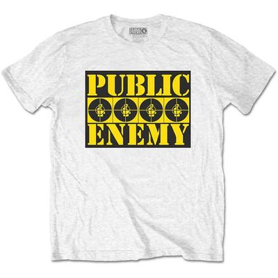 Public Enemy - Quattro Loghi (Maglietta)