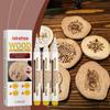 3PCS Wood Burn Marker Pens, Wood Burning Marker Pens Wood Working for DIY Drawing Making Gifts & Handicrafts Scorch Marker Pens