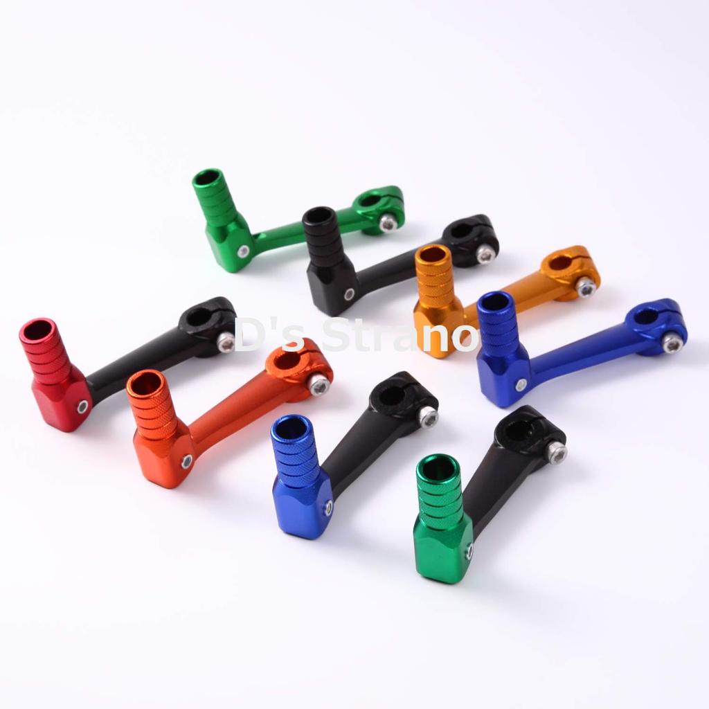 [D's Strano] Shift Pedal, Change Pedal, Shift Lever, Motorcycle, Universal, Foldable, Custom Dress Up (Red)