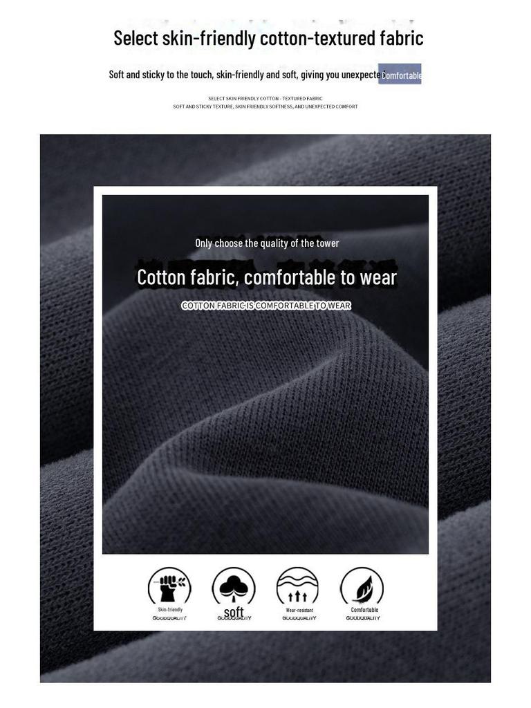 Navy Blue High-Waisted Wide-Leg Sports Pants for Women - Slimming Casual Sweatpants, Spring/Autumn 2024