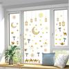 Festive Eid Wall Sticker Wall Decals for Eid Celebration Ornament Easy To Apply PVC Decal No Traces Left Behind