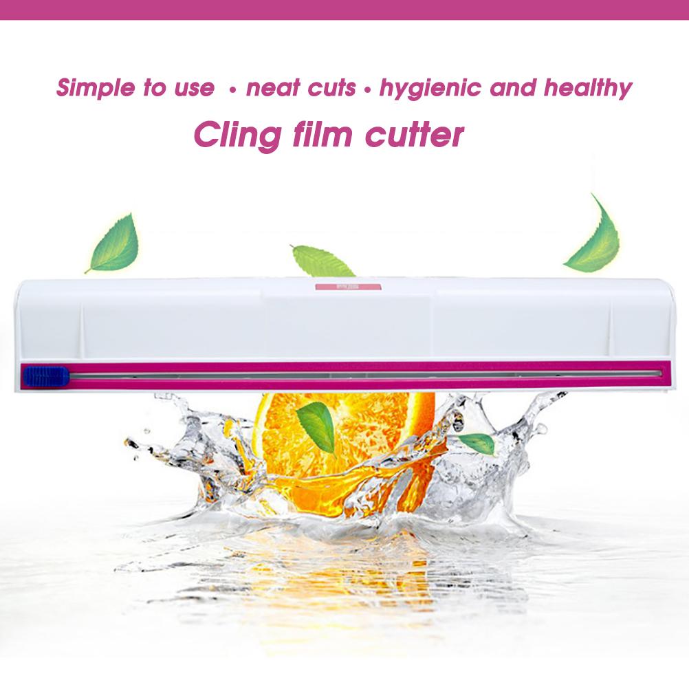 Frischhaltefolienschneider Kunststoff Frischhaltefolien-Spender Konservierungsfolienschneider