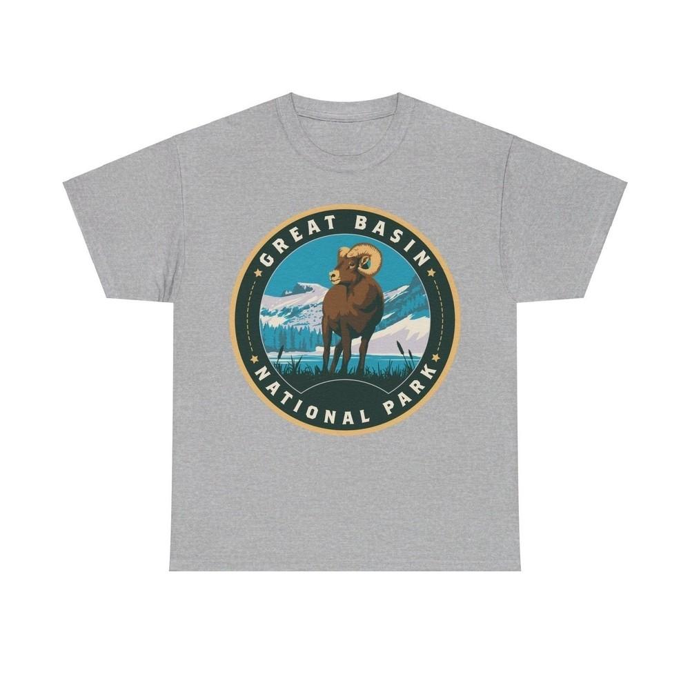 

Great Basin National Park Nevada Round Logo T-shirt 2XL