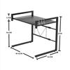 Retractable Multi-layer Kitchen Storage Rack for Microwave and Rice Cooker