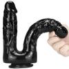 Female Pulls Anterior Yin and Posterior Court with Two-pronged Double-headed Penis Anal Plug Training Masturbation Device Sex Products