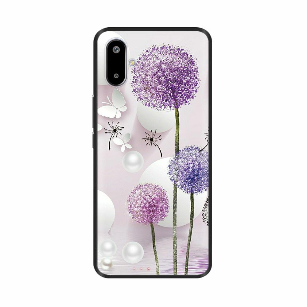 For Samsung Galaxy M06 5G Case SM-M066B Fantasy Flowers Phone Housing Soft Slim TPU Silicone Cover For Galaxy F06 Phone Cases