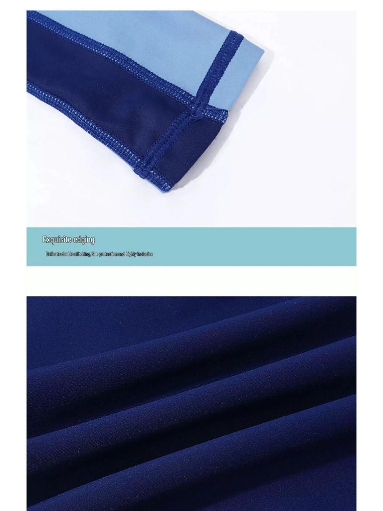 Langärmeliger Einteiler Badeanzug für Jungen