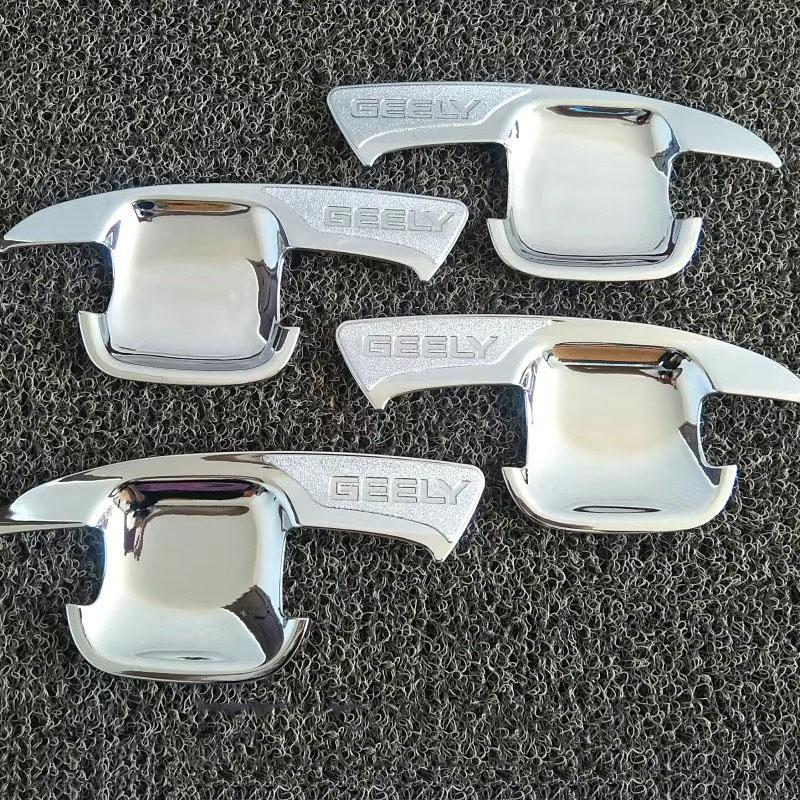 Car Door Handle Bowl Trim Cover Protect for Geely Boyue Pro Azkarra 2019 2020 2021