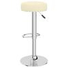 Vidaxl Bar Stools, 2 Pcs, Cream, Upholstered In Fabric