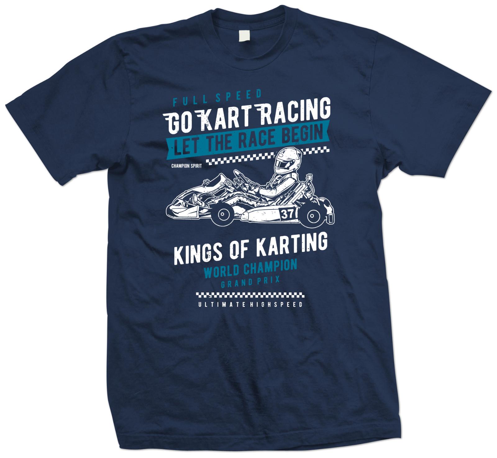 

Go Kart Racing 100% Cotton T-shirt Mens Tees Top - option - XS to 5XL - Go Karting 100% Cotton T-shirt Mens Womens Tees Top 3XL