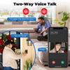 Vzdálený přístup Smart Video Doorbell Infrared Night Vision Wifi Video Door Bell Bezdrátový domovní zvonek