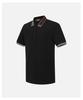 Classic and Versatile Men's Short Sleeved Polo Shirt for Spring and Summer, Featuring Fashionable Contrasting Colors with Letter Logos