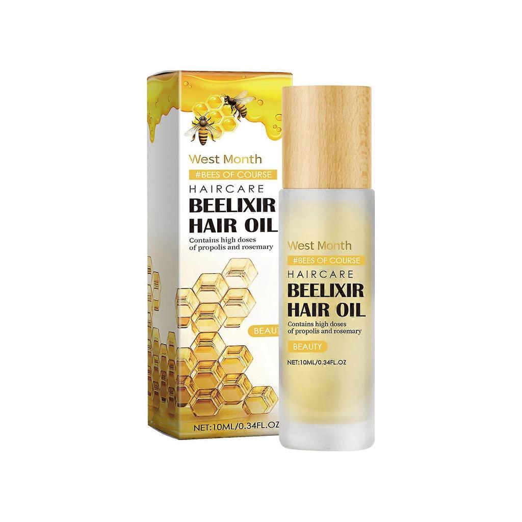 Aceite esencial para el cuidado del cabello con miel Romero miel cuidado aceite hidratante nutritivo para puntas del cabello 10ml