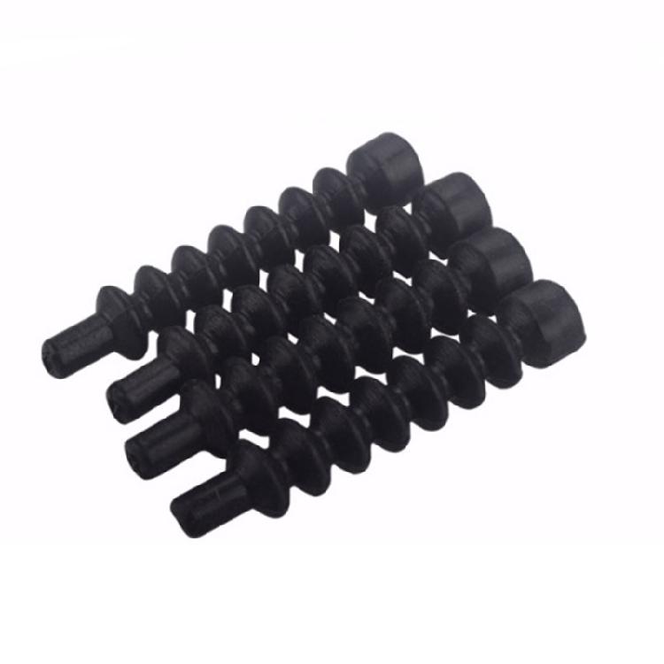 4pcs Waterproofed Rubber Gaiter Dust Covers Disc Brake Dustproof Cover for Mountain Bike Brake Systems
