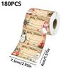 Christmas Sticker Roll Funny Party Favor Stickers For Holiday Greetings For Bread Bags Box Greetings Cards Handicrafts Wall