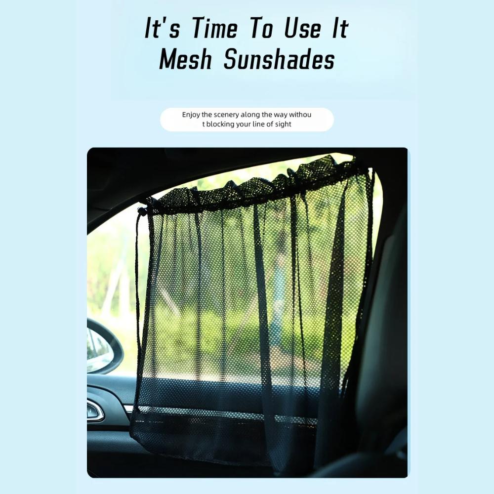 Sun Visor Mesh Sunshade Auto Supplies Heat Insulation Car Side Window Shade Curtain Universal
