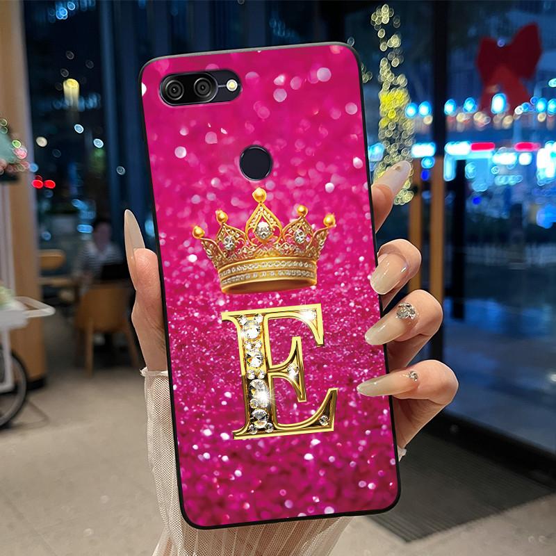 Newest Letter Crown Design Phone Casing For ASUS Zenfone Max Plus (M1) ZB570TL Black Case Bumper Silicone Shockproof Soft Cover