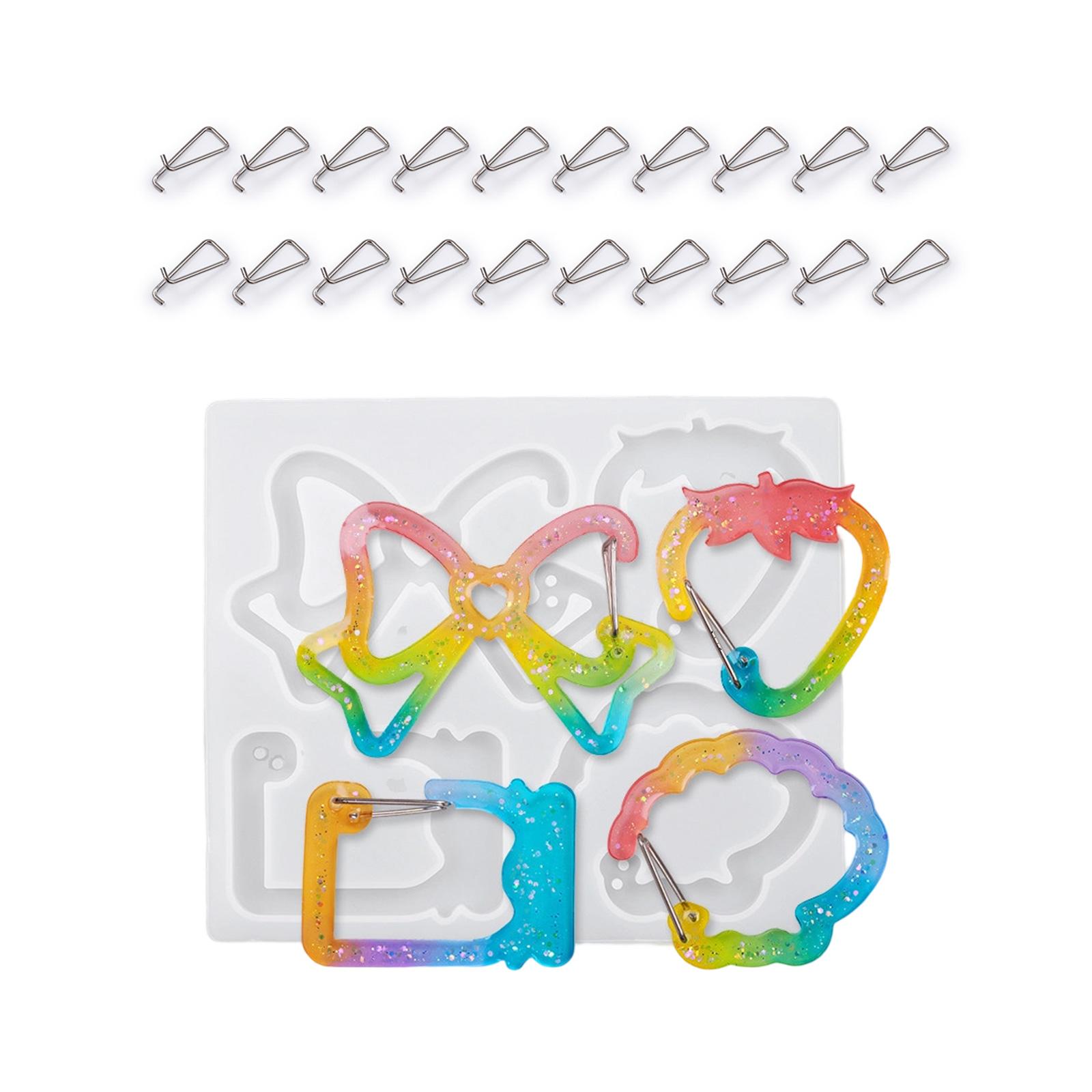 

Креативные силиконовые формы для литья в виде кошек, формы для ожерелий, подходят для изготовления ожерелий с животными и подвесок для серег 3