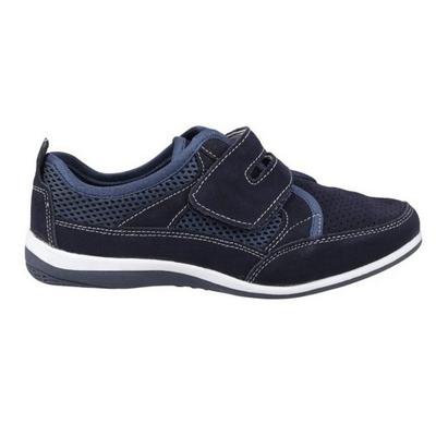 Womens/Ladies Pamela Leather Trainers