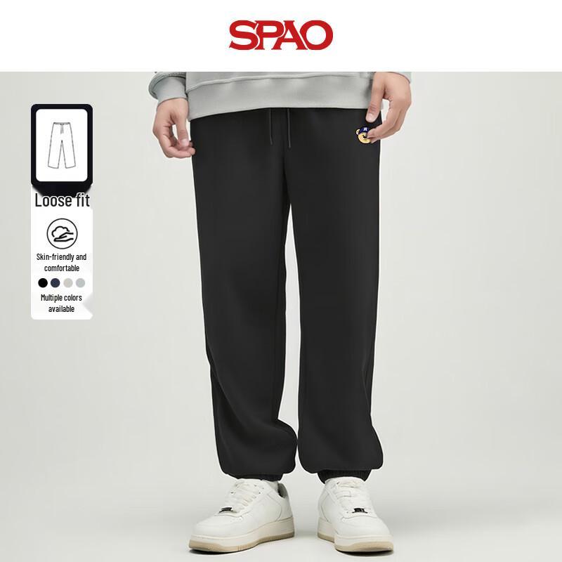 

SPAO Men s Bear Applique Jogger Pants XL