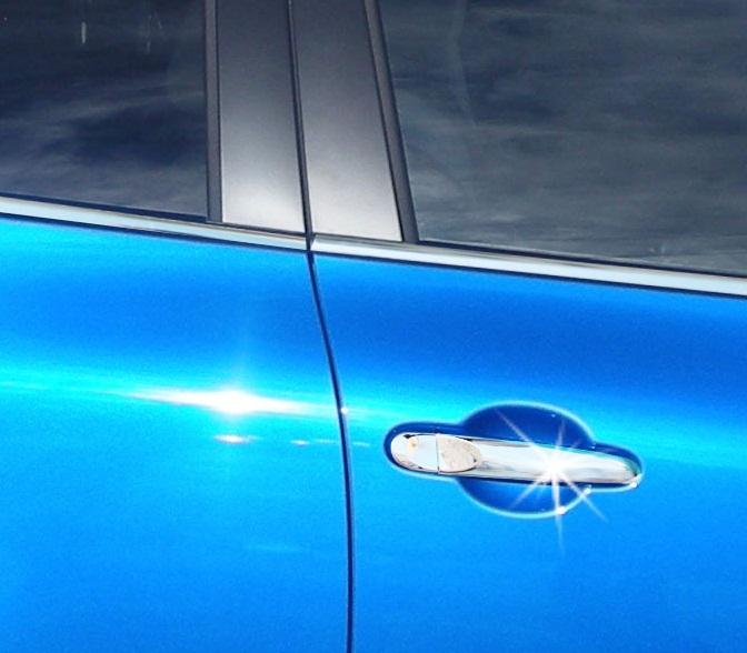 

Накладки на ручки (4 шт, нерж.) для Nissan Note 2012-2020 гг