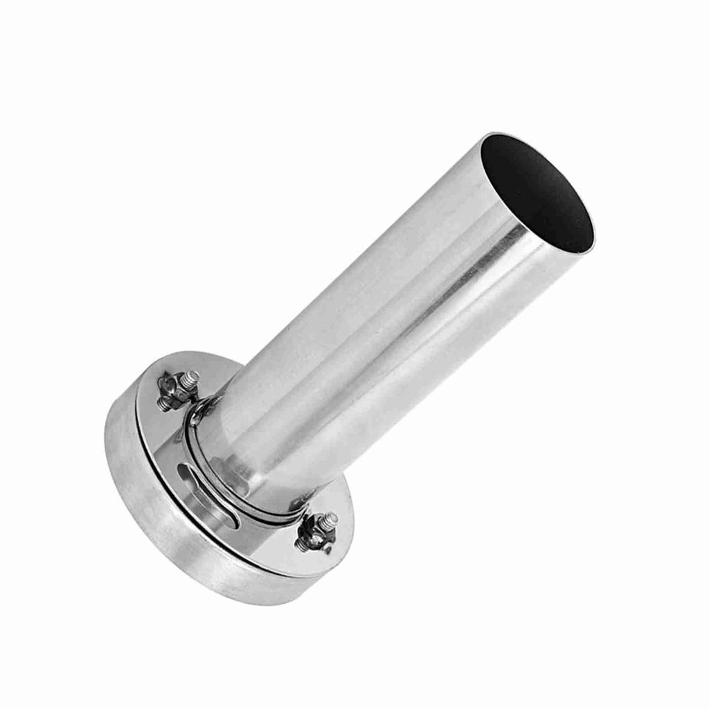 Car Removable Round Head Exhaust Muffler Silencer Car Modification (3.5in)