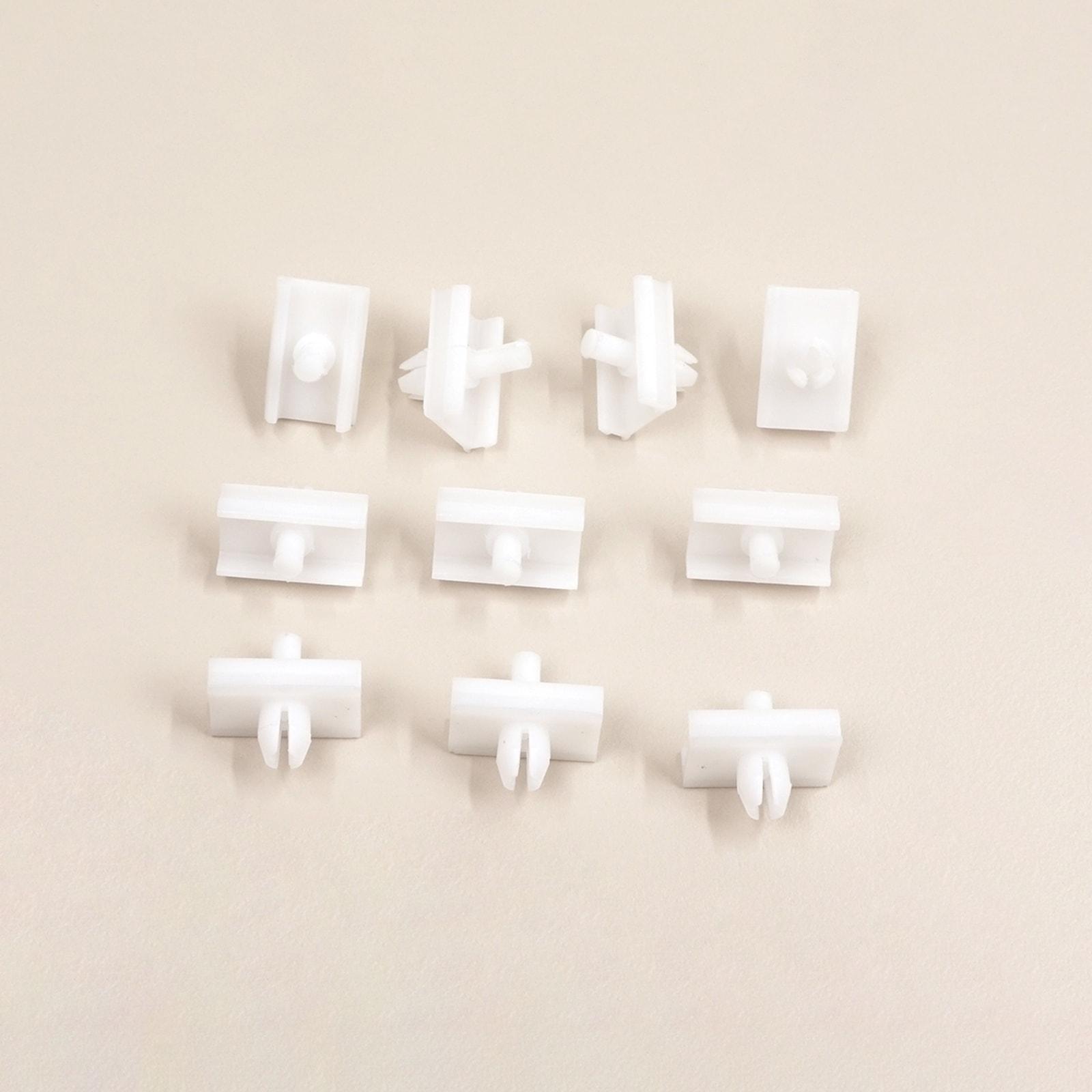 

BCF5076 10 Pieces Door Body Trim Moulding Clamp Clips for BMW 5 Series E34 Alpina B10 1987-1995 4/5 Door 51131946258