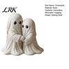 Lightweight Resin Sculpture Halloween Hugging Ghost Statue, Table Ornament, Cute Healing Statue Interactive Gesture Decor Desktop Decoration,