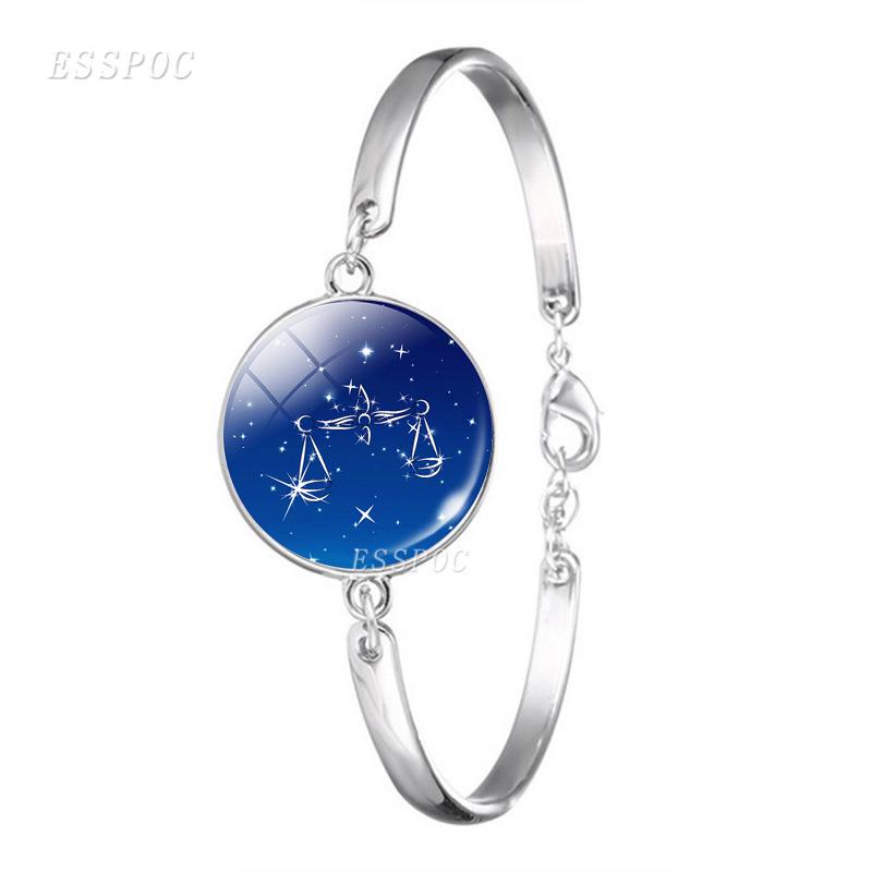 Braccialetti Coppia Dodici Costellazioni - Design White K, Stile Coreano Trendy per Studenti