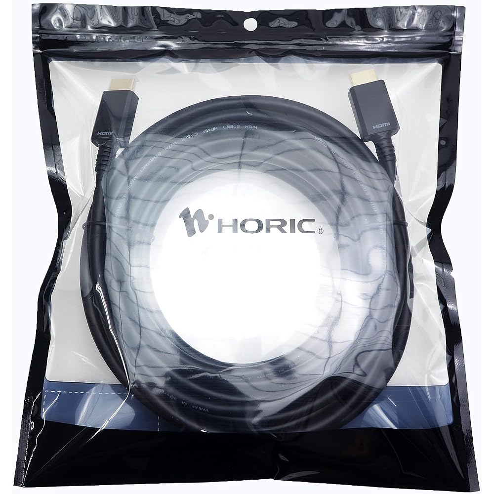 HORIC HDMI Cable 10m 4K/60p 18Gbps HDR HDMI 2.0 HA100-692BB