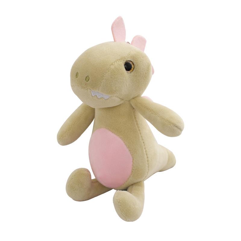 Dinosaur Stuffed Elegant Animal Plush Toy Keychain Adorable Fluffy Bag Pendant